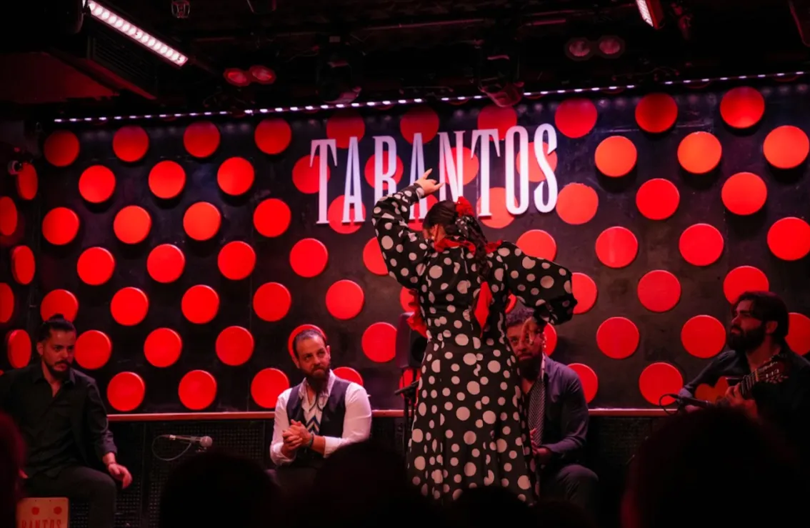 Flamenco concert at Los Tarantos