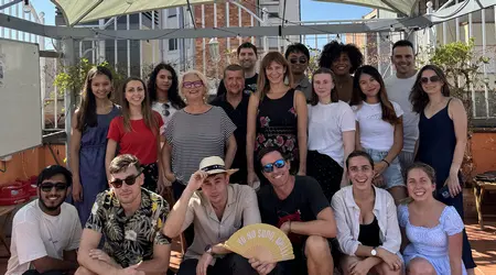 Salsa Party at the school terrace