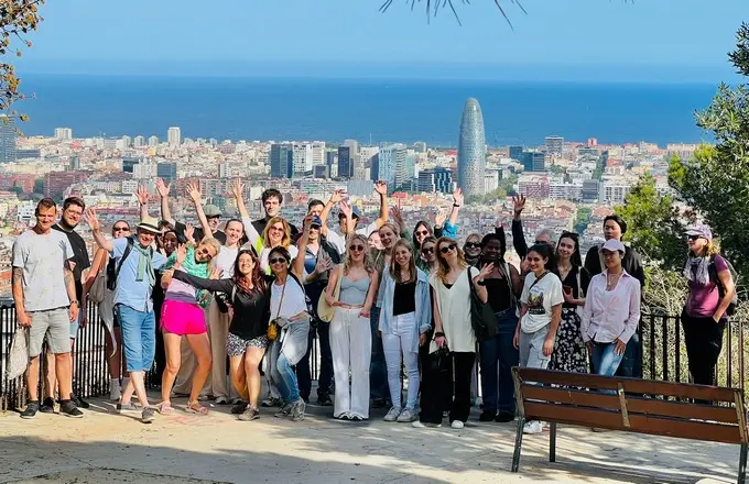 City walks in Barcelona