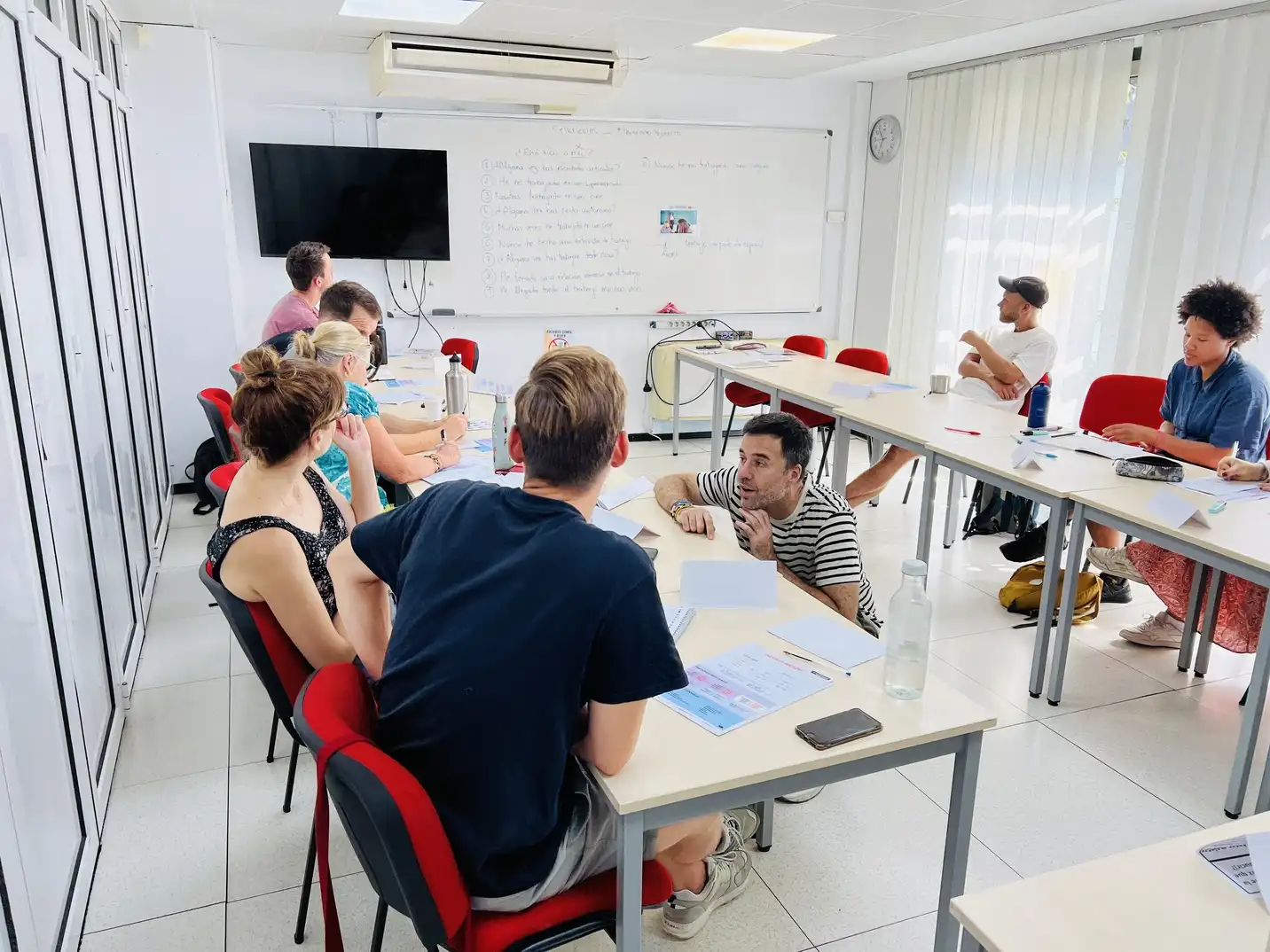 Spanish intensive course with our native Spanish teacher Yunet