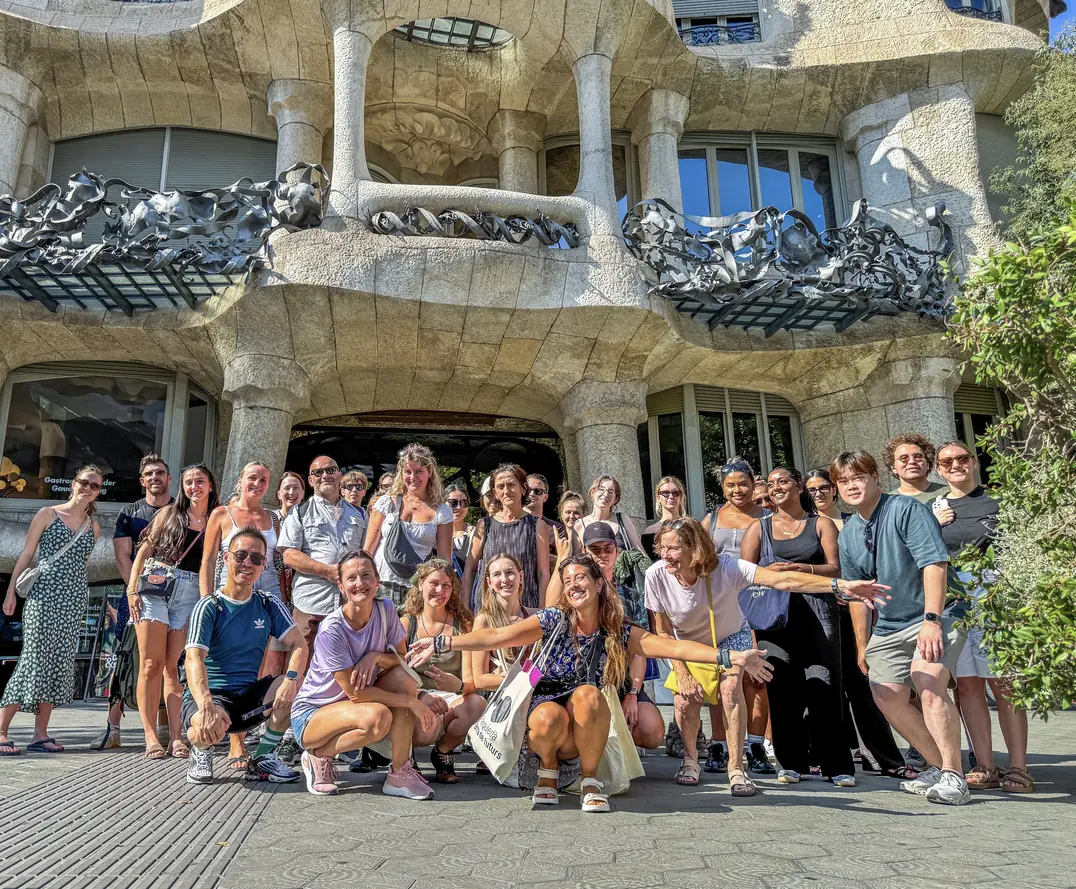 Camino Barcelona students at a school activity