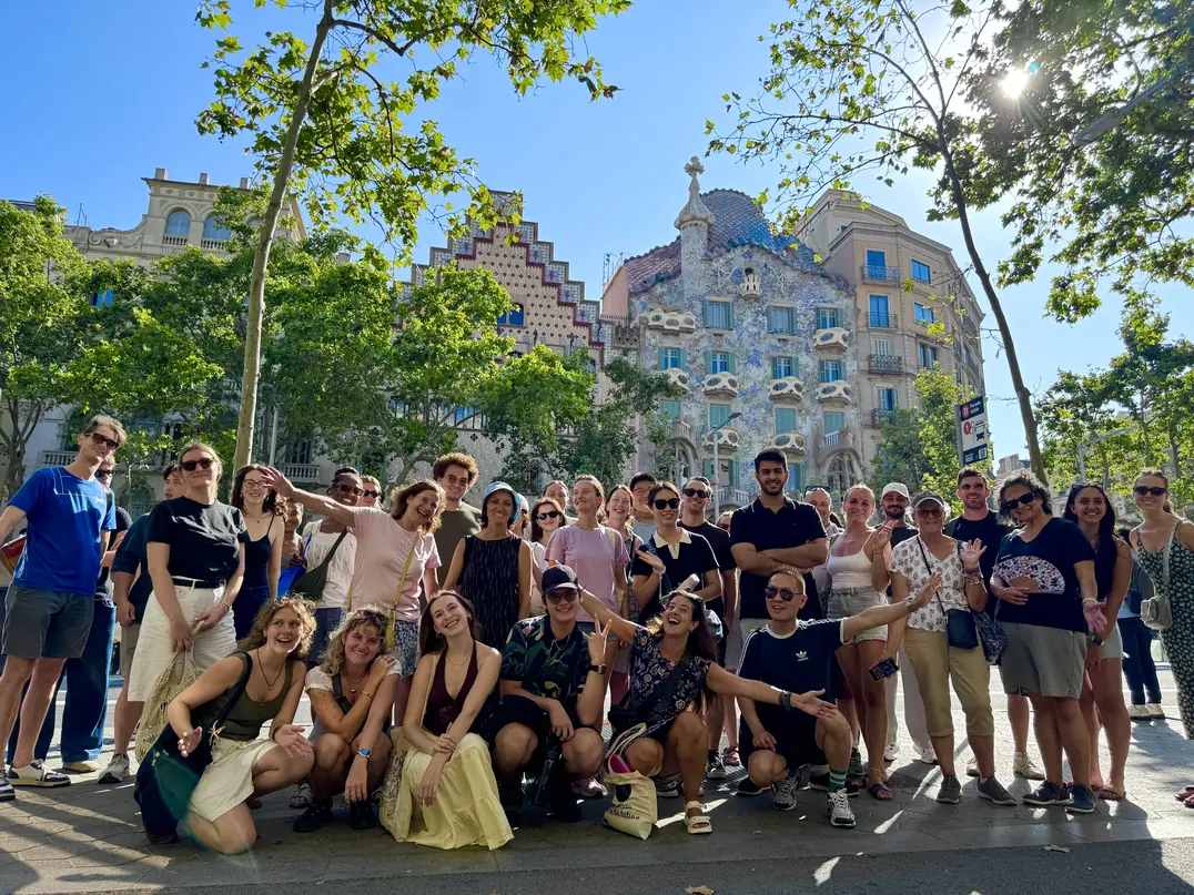 Group activity organised by Camino Barcelona
