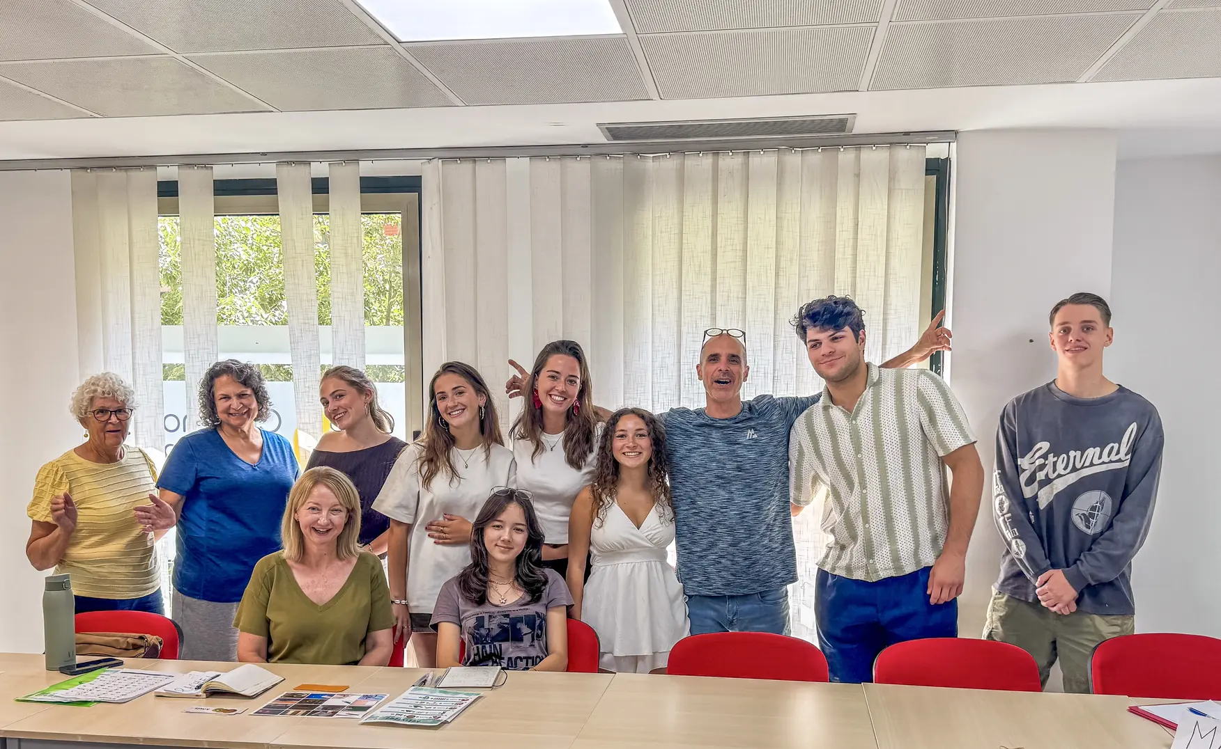 Students of our Semi-Intensive and Conversation Spanish Course